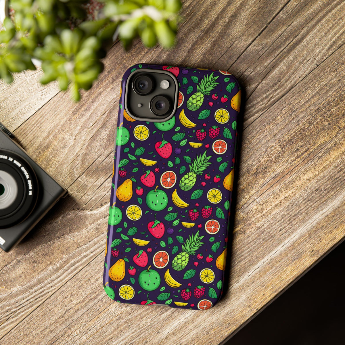 Fruit Pattern Phone Case – Vibrant & Fun Design for Your Smartphone 798