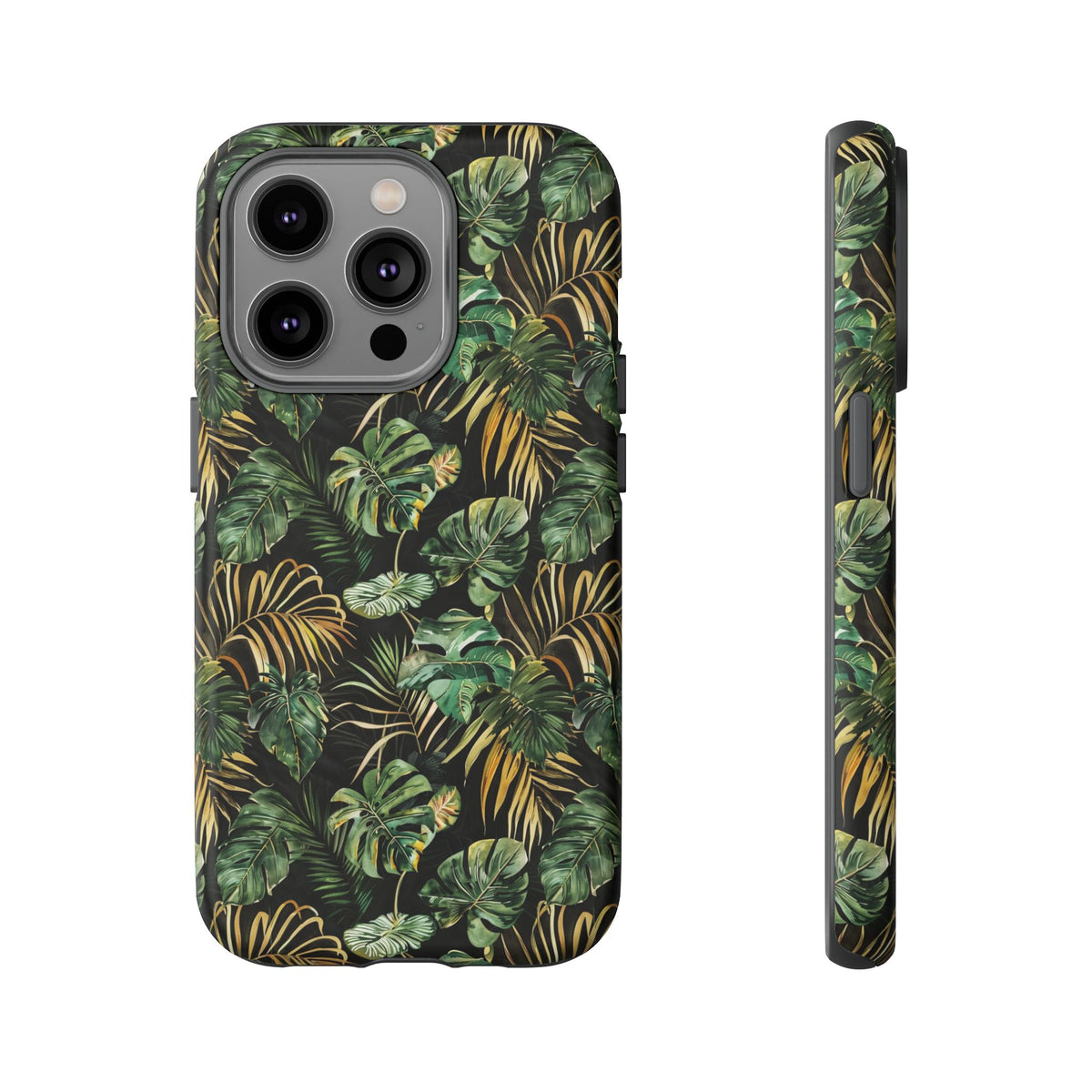 Jungle Pattern Phone Case – Exotic & Lush Design for Your Phone 334