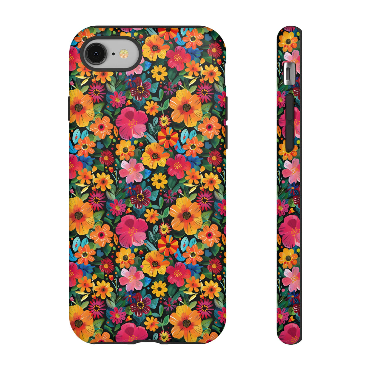 Frida Kahlo's Flower Phone Case – Artistic Elegance for Your Phone 8