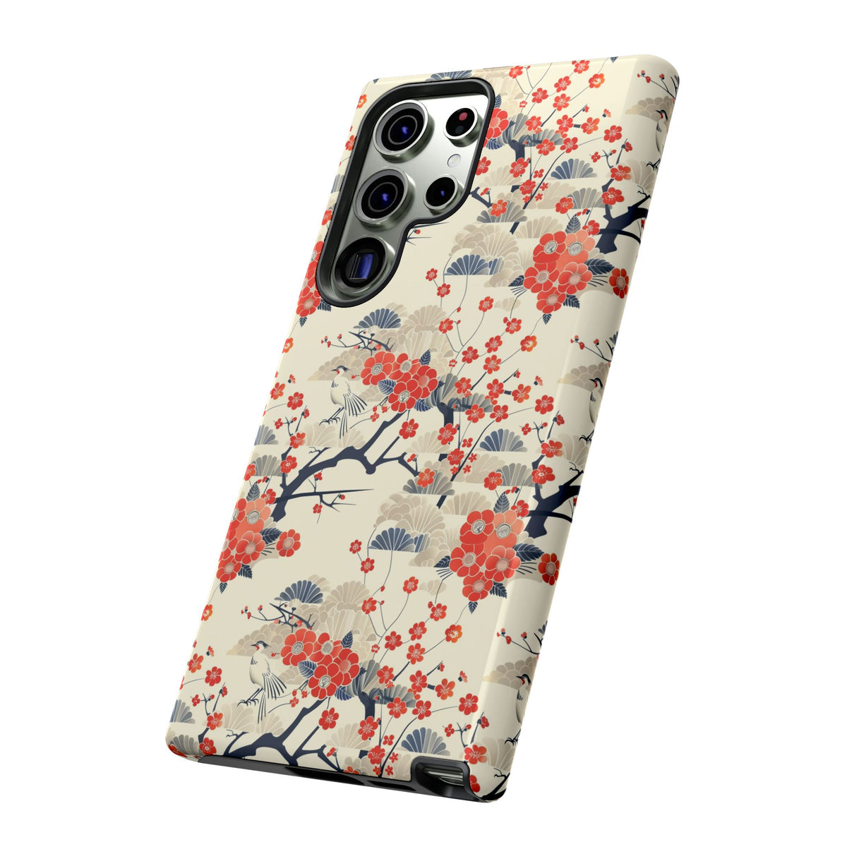 Japanese Pattern Phone Case – Elegant & Timeless Design for Your Phone 031