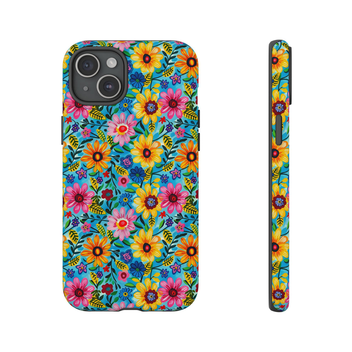 Frida Kahlo's Flower Phone Case – Artistic Elegance for Your Phone 9