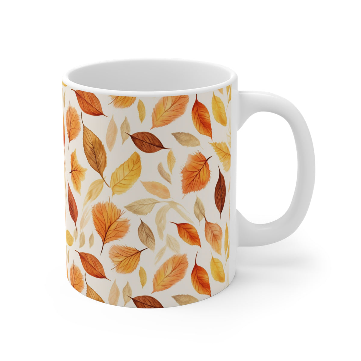 Various Watercolor Design All Over Coffee Mug – Unique Artistic Ceramic Coffee Cup 702