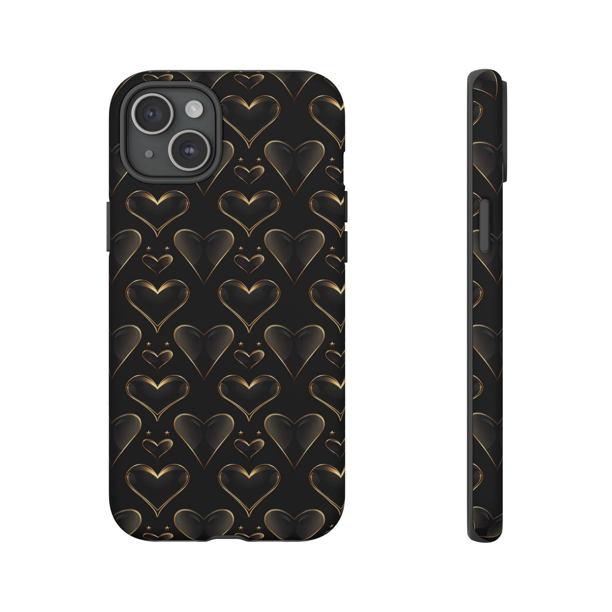 Heart Pattern Phone Case – Stylish & Loving Design for Your Device 362