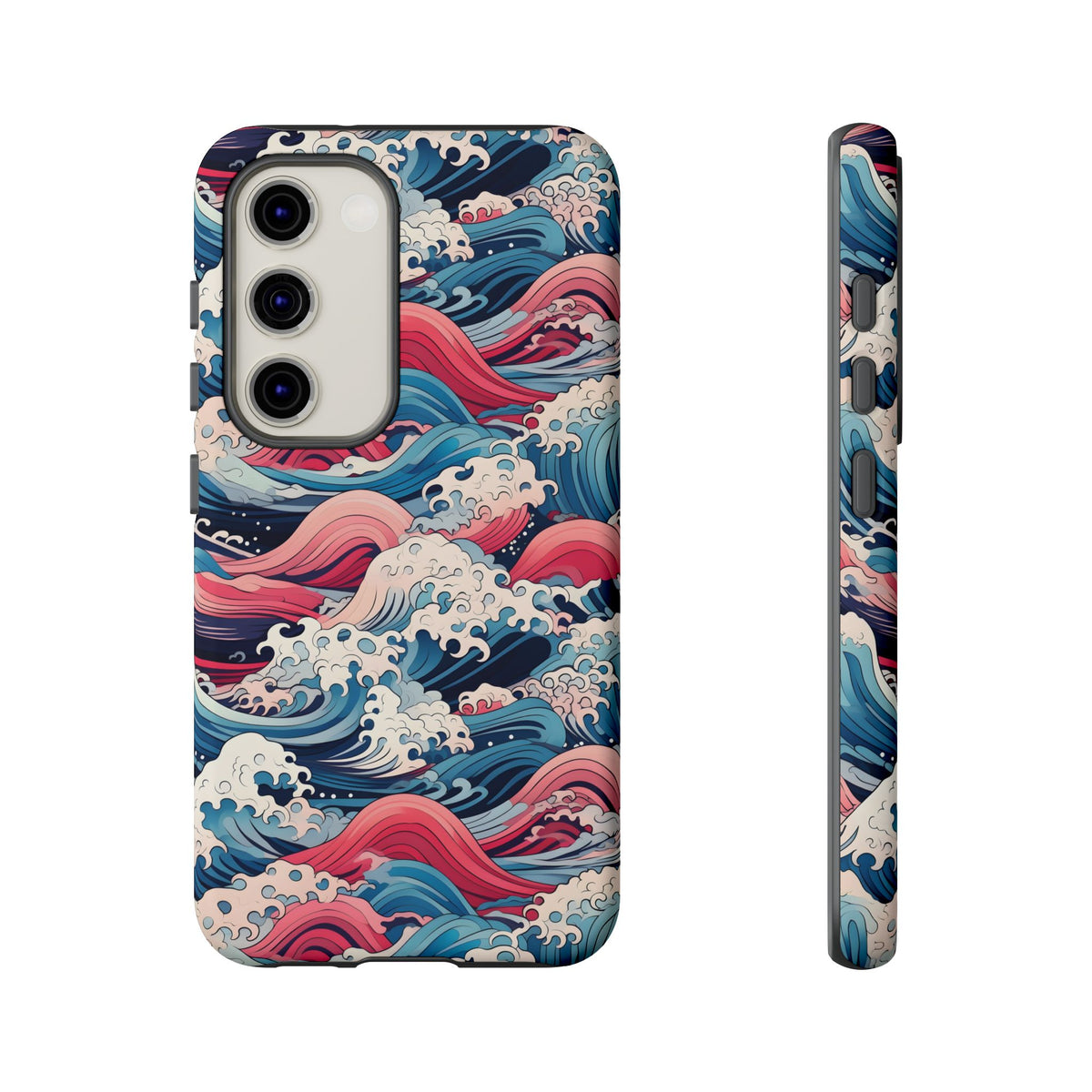 Japanese Waves Phone Case – Embrace Timeless Elegance with Classic Design 3