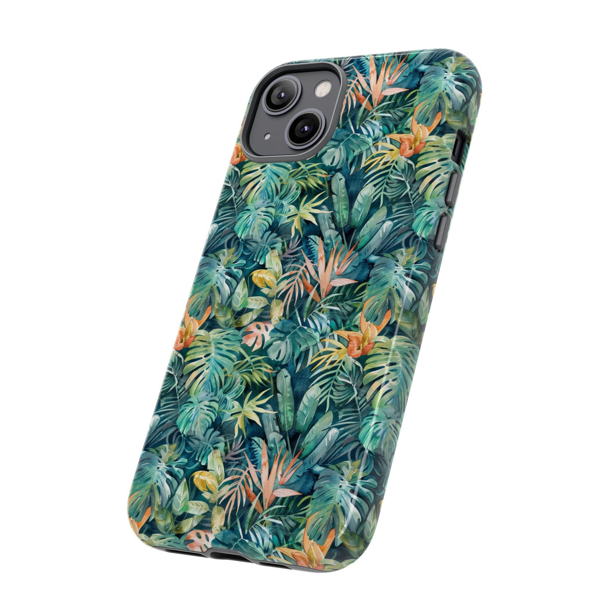 Jungle Pattern Phone Case – Exotic & Lush Design for Your Phone 333