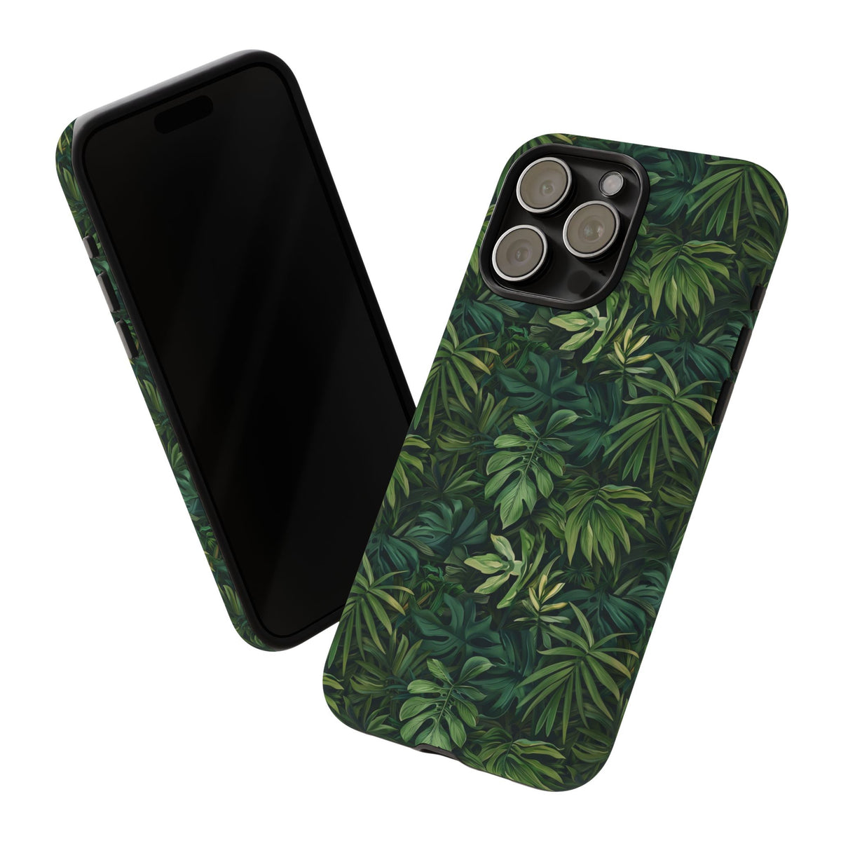 Jungle Pattern Phone Case – Exotic & Lush Design for Your Phone 322