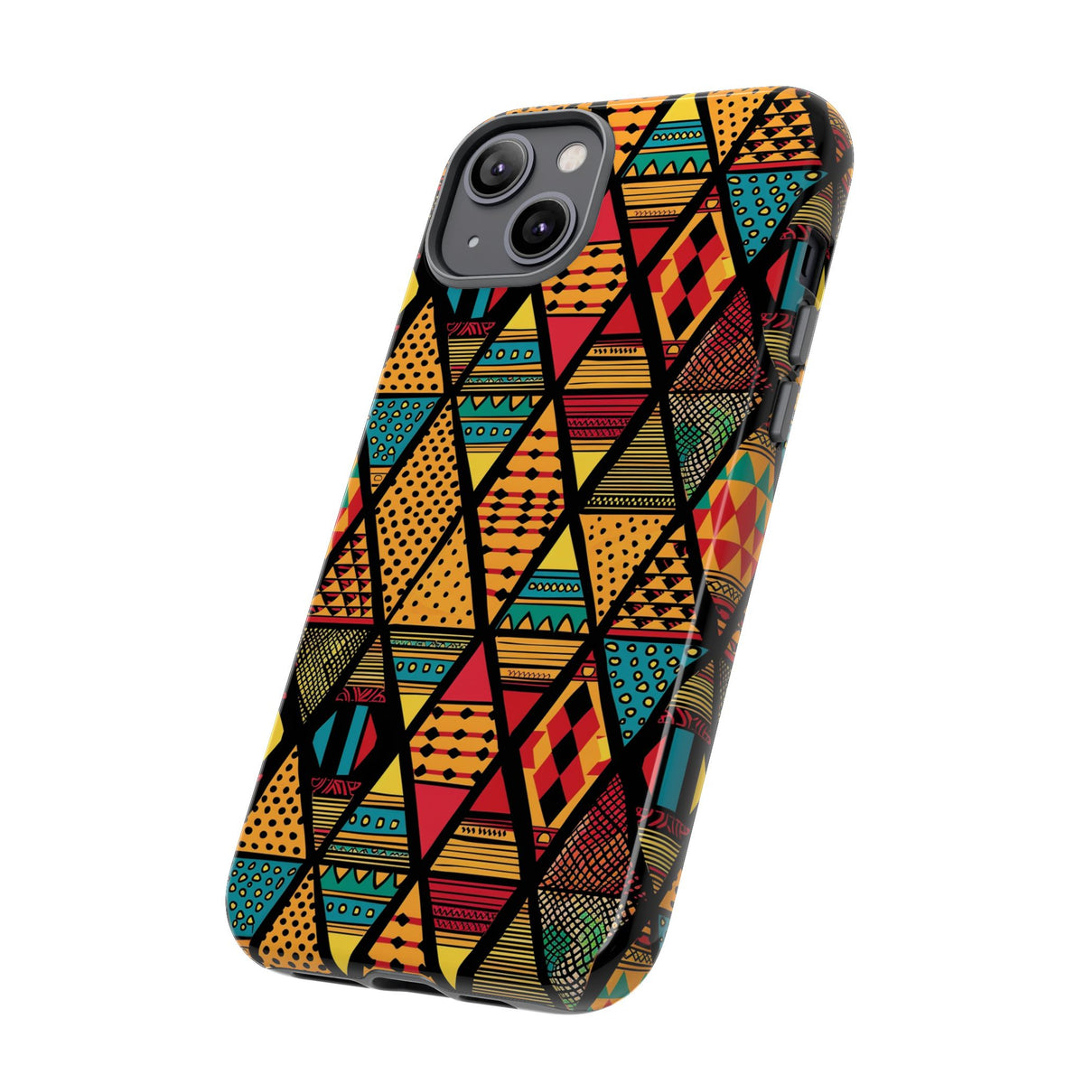 Stylish African Pattern Phone Case – Unique and Vibrant Protection 178