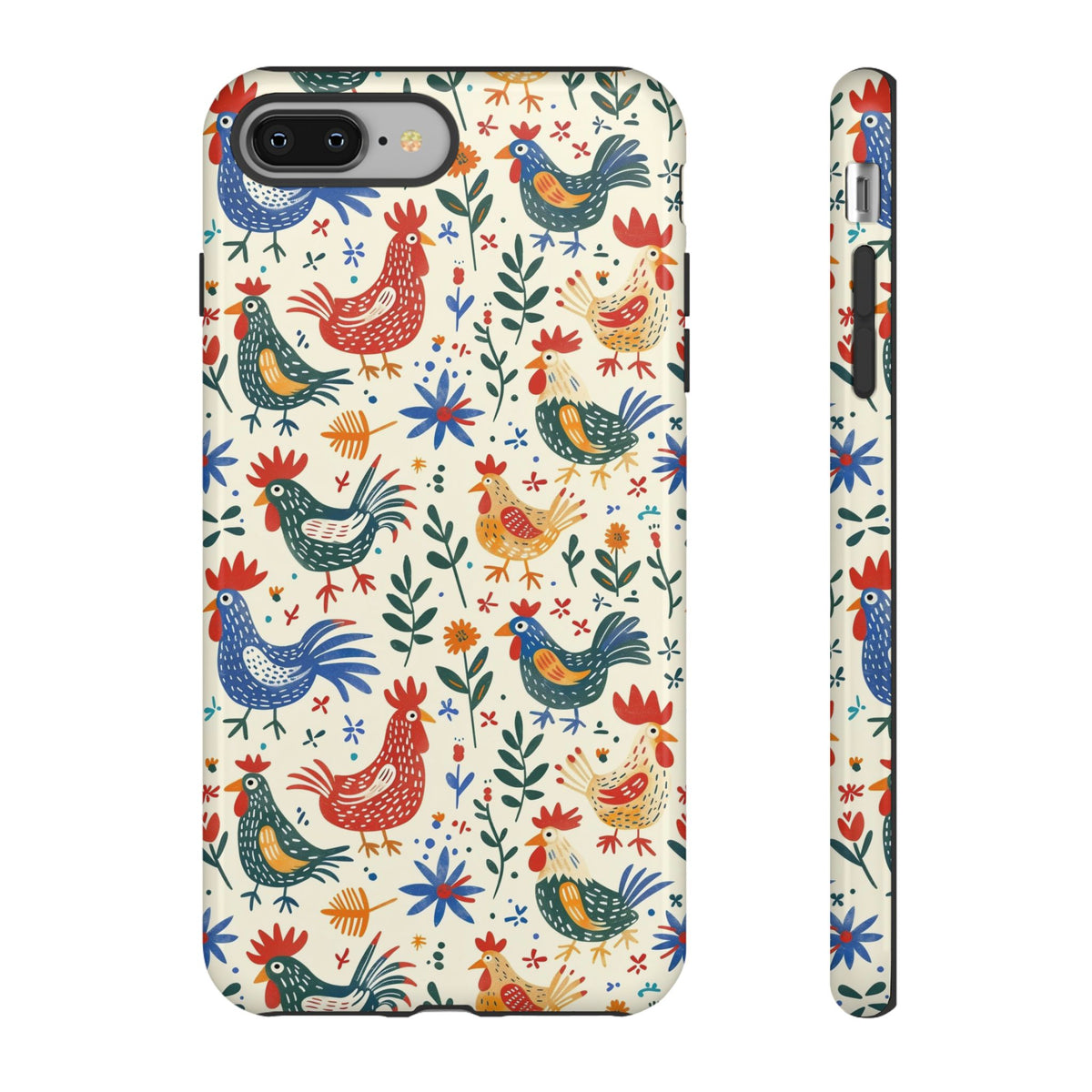 Birds Seamless Pattern Phone Case – Elegant and Timeless Avian Design 8