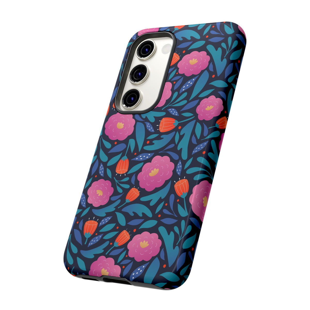 Colorful Little Flower Design Phone Case – Bright and Cheerful Floral Phone Cover 2