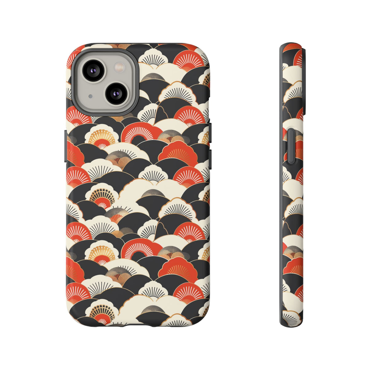 Japanese Pattern Phone Case – Elegant & Timeless Design for Your Phone 080