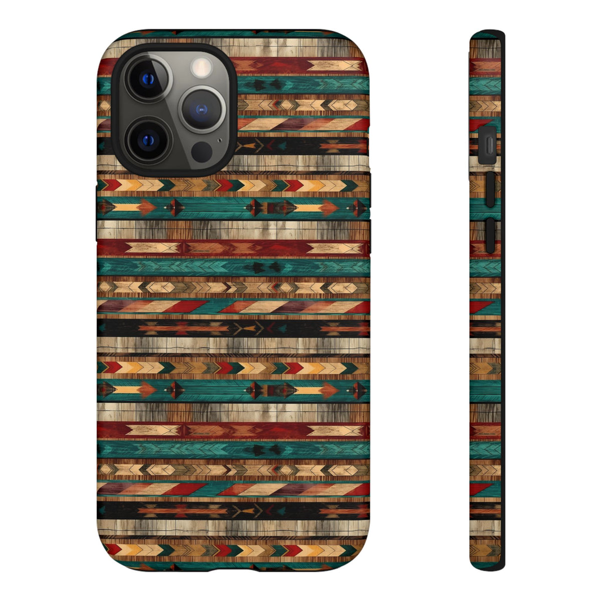 Vintage Western Seamless Design Phone Case – Classic and Timeless Western Style 2