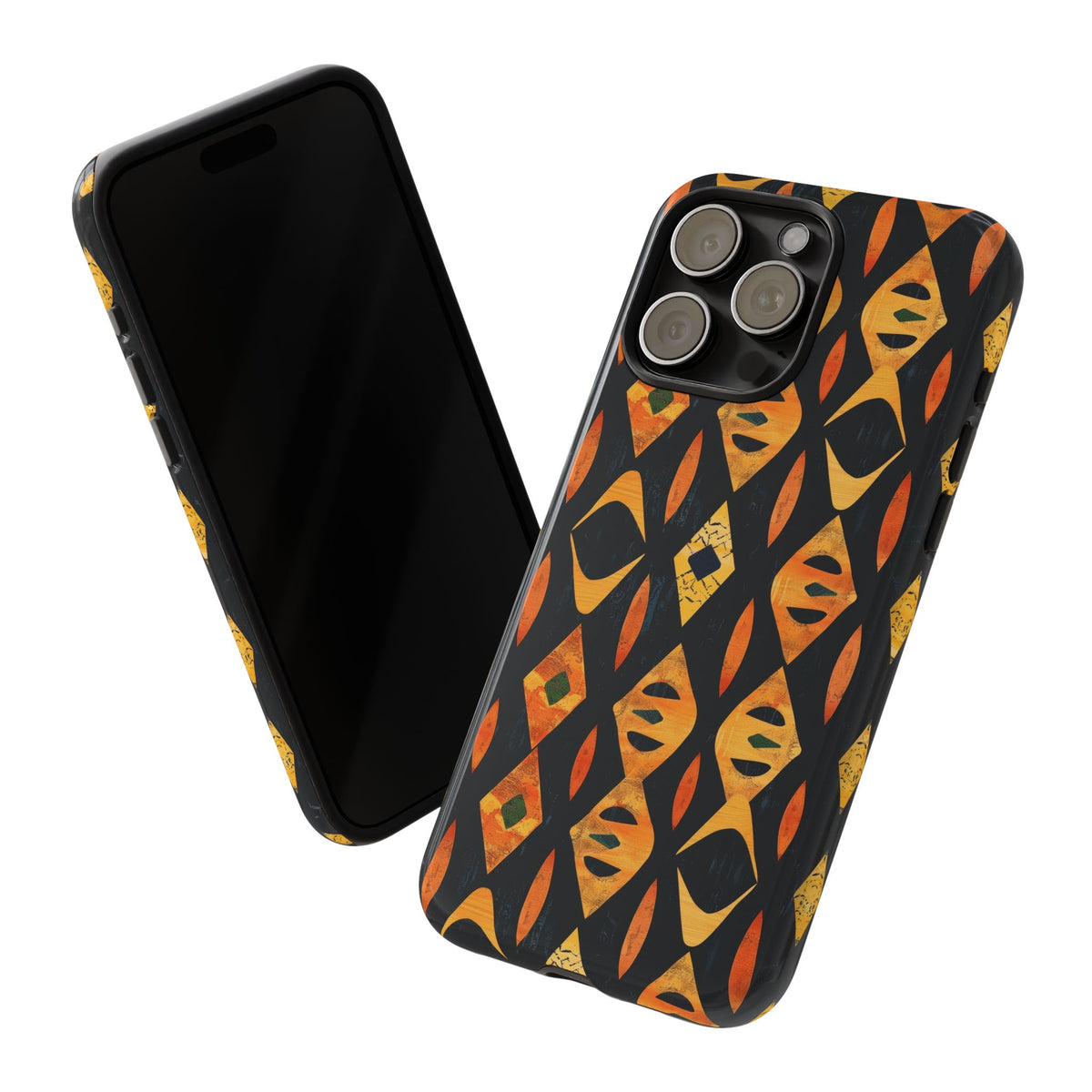 Stylish African Pattern Phone Case – Unique and Vibrant Protection 154