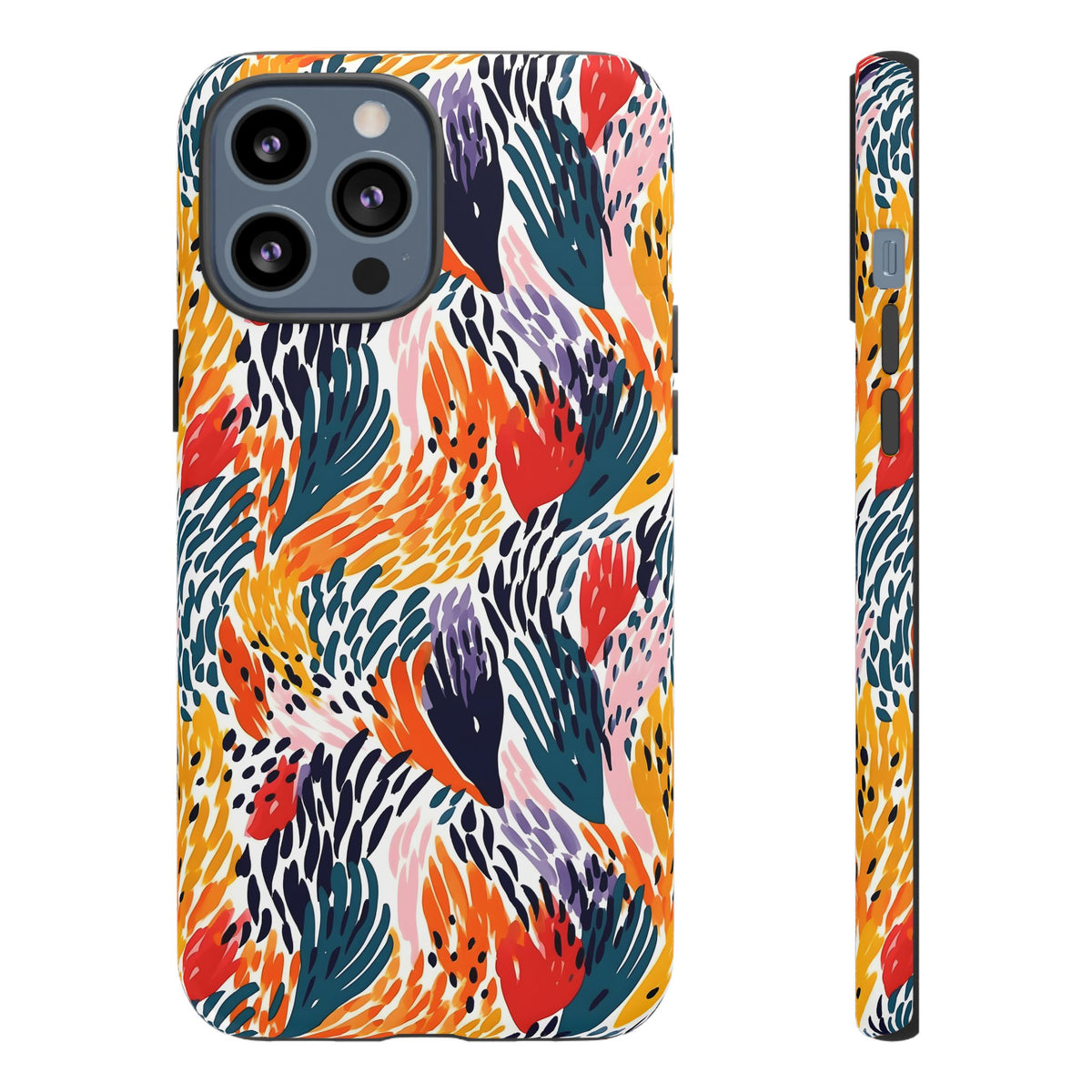 Abstract Painting Design Phone Case – Modern Art-Inspired Phone Cover