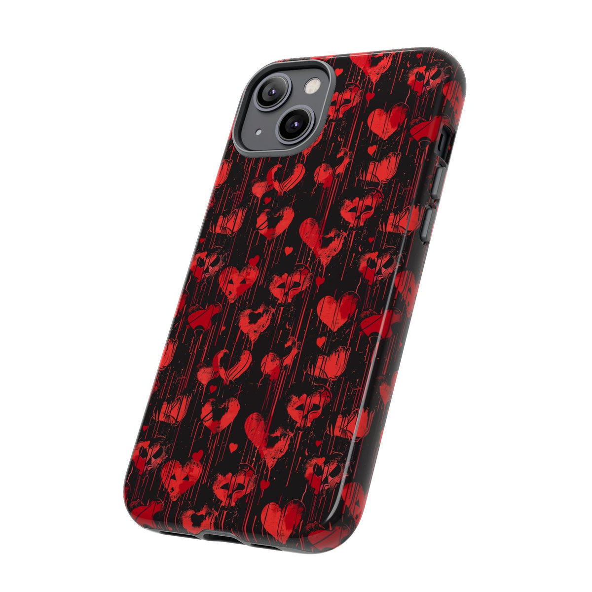 Heart Pattern Phone Case – Stylish & Loving Design for Your Device 825