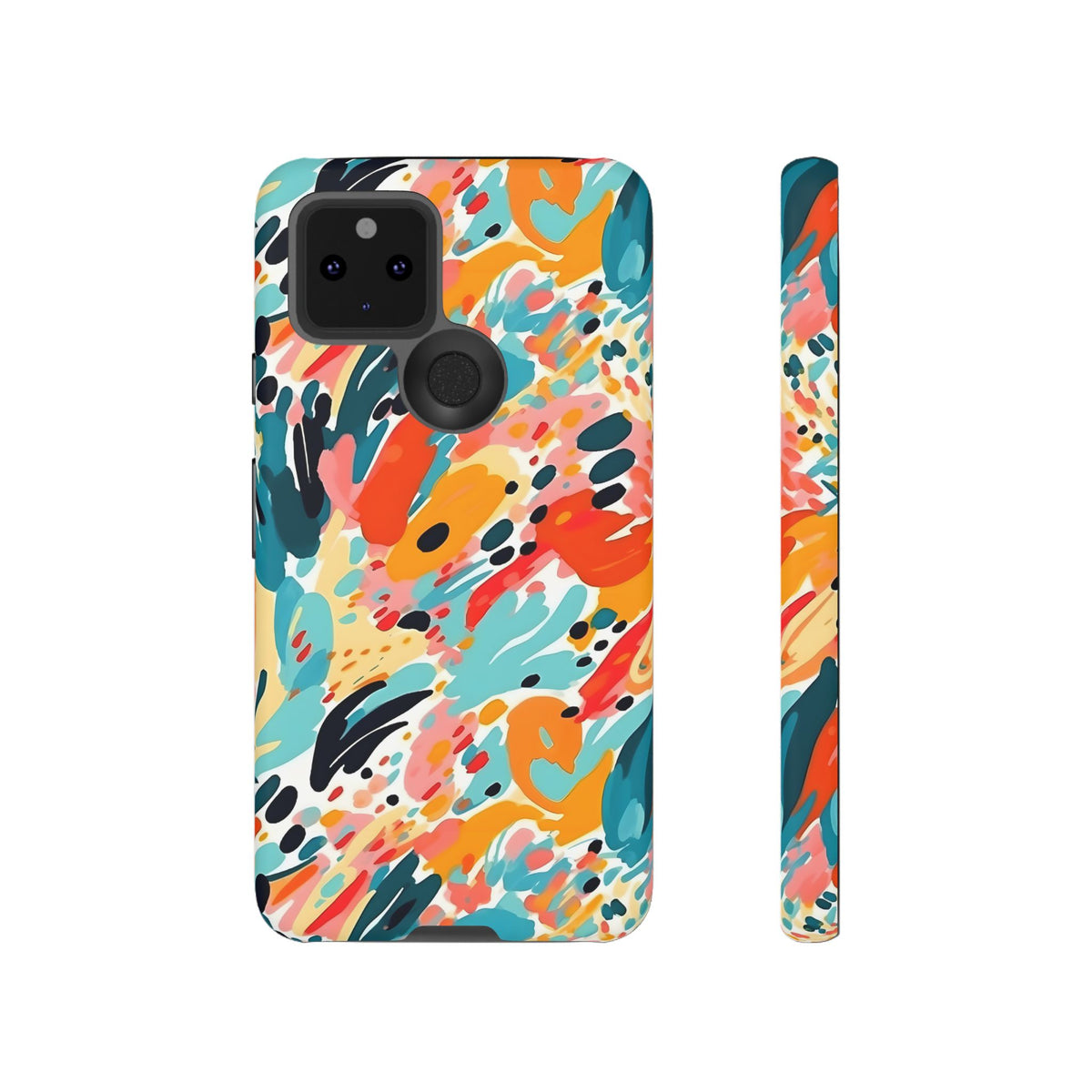 Abstract Painting Design Phone Case – Modern Art-Inspired Phone Cover 7