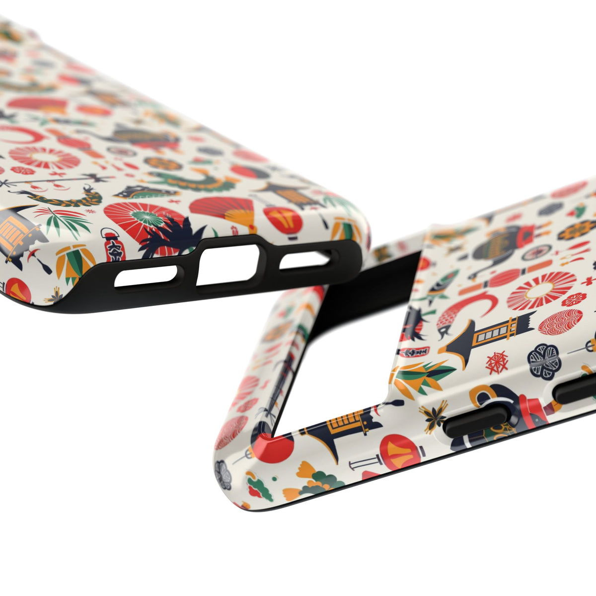 Japanese Pattern Phone Case – Elegant & Timeless Design for Your Phone 461