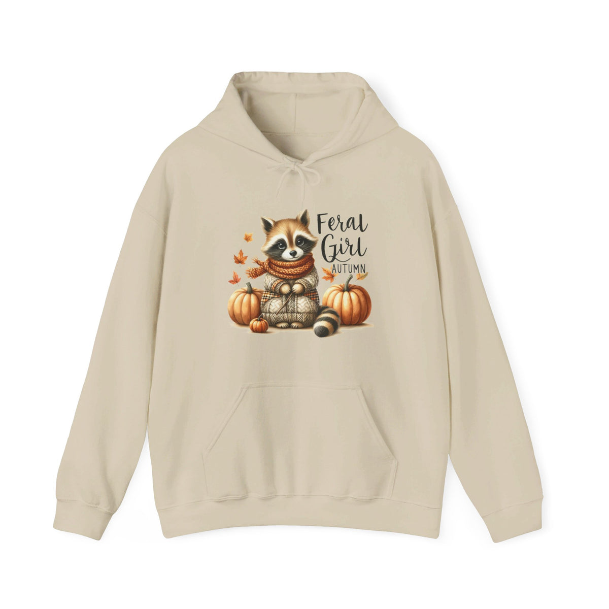 Feral Girl Autumn Unisex Hooded Sweatshirt