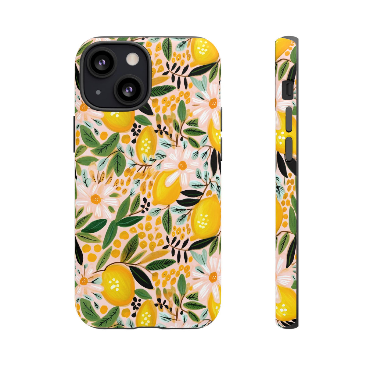 Cute Summer Lemons Phone Case – Refreshing Citrus Design for Your Phone 2