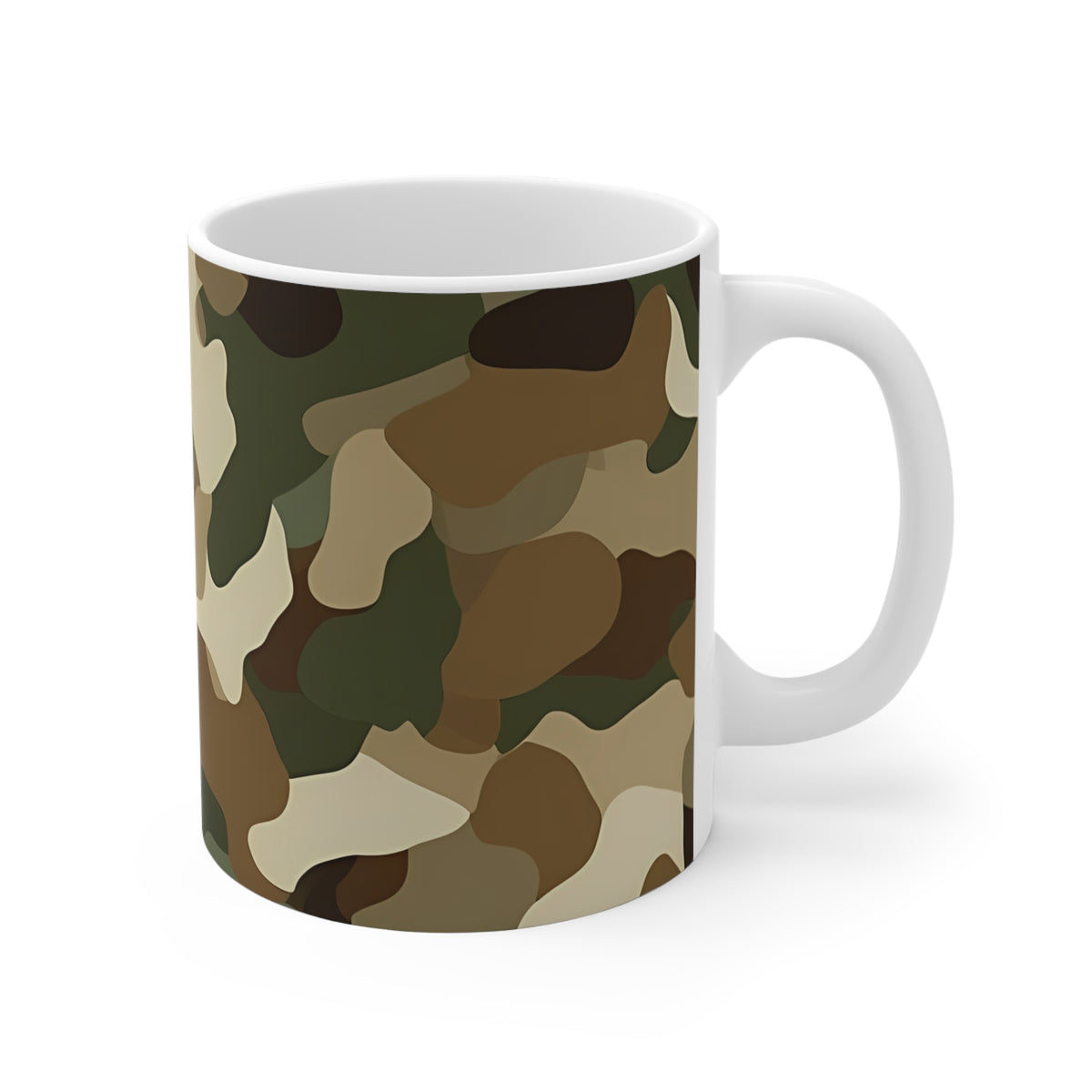 All-Over Camouflage Pattern Coffee Mug 206