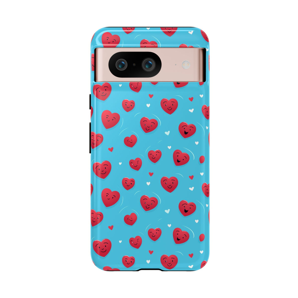 Heart Pattern Phone Case – Stylish & Loving Design for Your Device 811