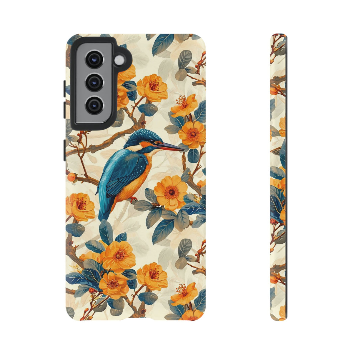 Birds Seamless Pattern Phone Case – Elegant and Timeless Avian Design