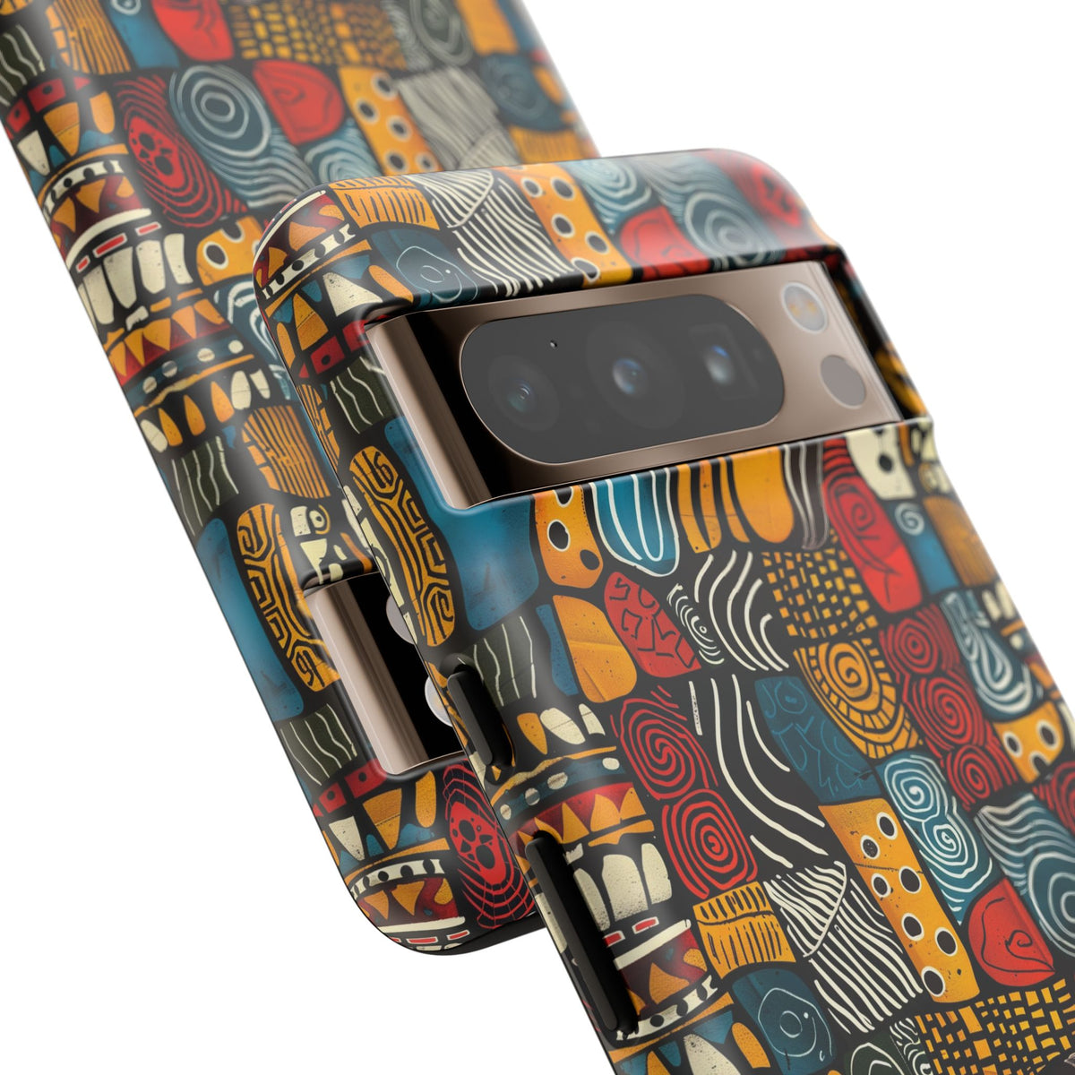 Stylish African Pattern Phone Case – Unique and Vibrant Protection 159