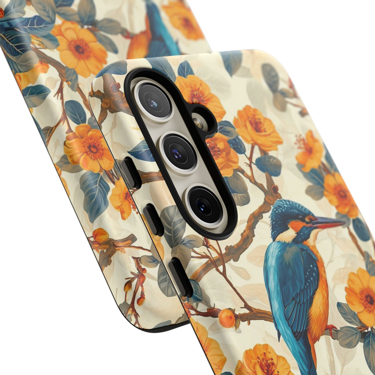 Birds Seamless Pattern Phone Case – Elegant and Timeless Avian Design