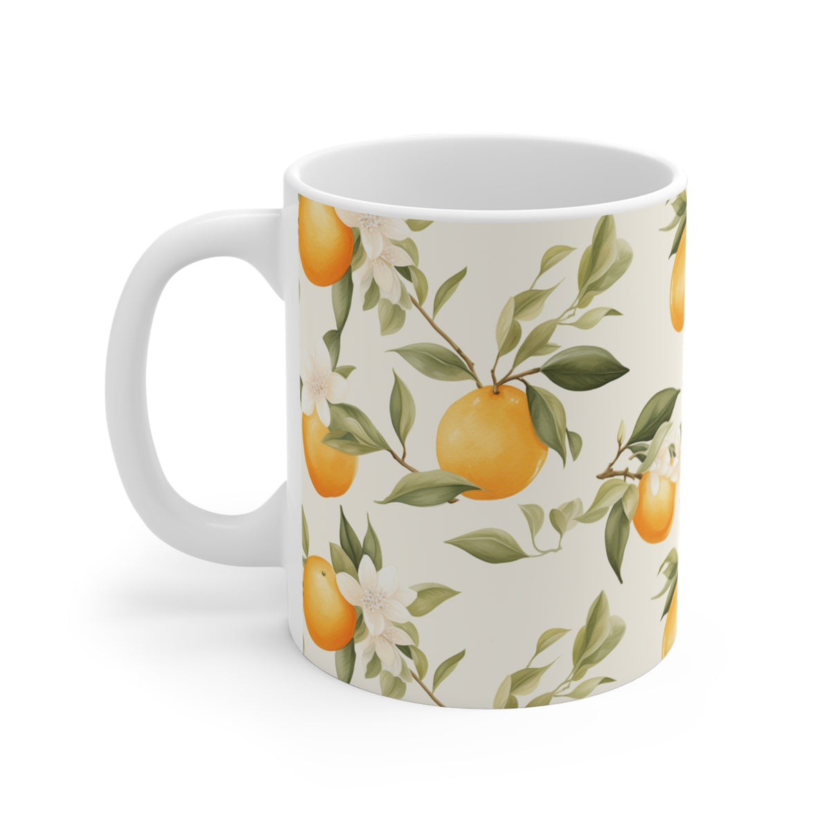 Various Watercolor Design All Over Coffee Mug – Unique Artistic Ceramic Coffee Cup 509