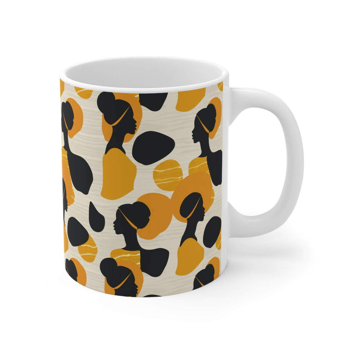 All-Over African Pattern Coffee Mug 689