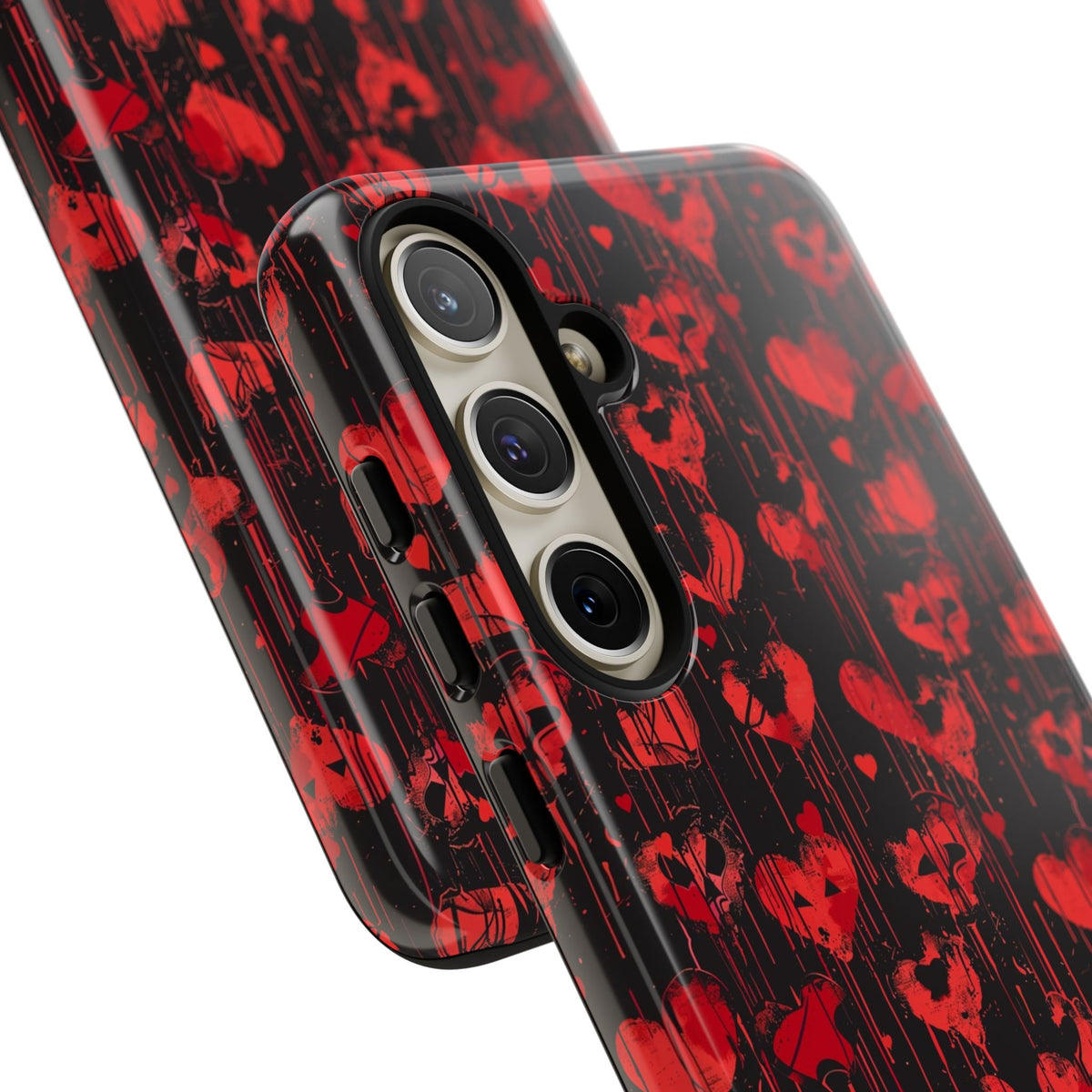 Heart Pattern Phone Case – Stylish & Loving Design for Your Device 825