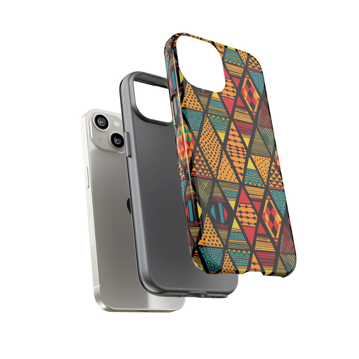 Stylish African Pattern Phone Case – Unique and Vibrant Protection 178