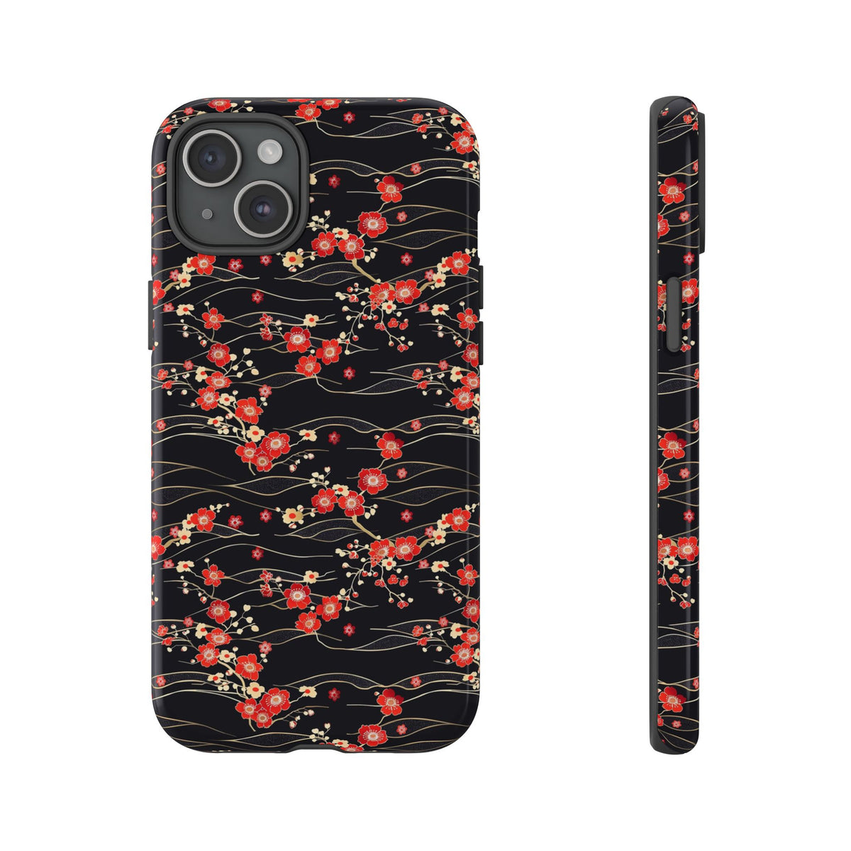 Japanese Pattern Phone Case – Elegant & Timeless Design for Your Phone 041