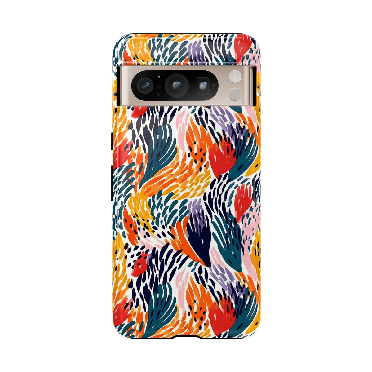 Abstract Painting Design Phone Case – Modern Art-Inspired Phone Cover