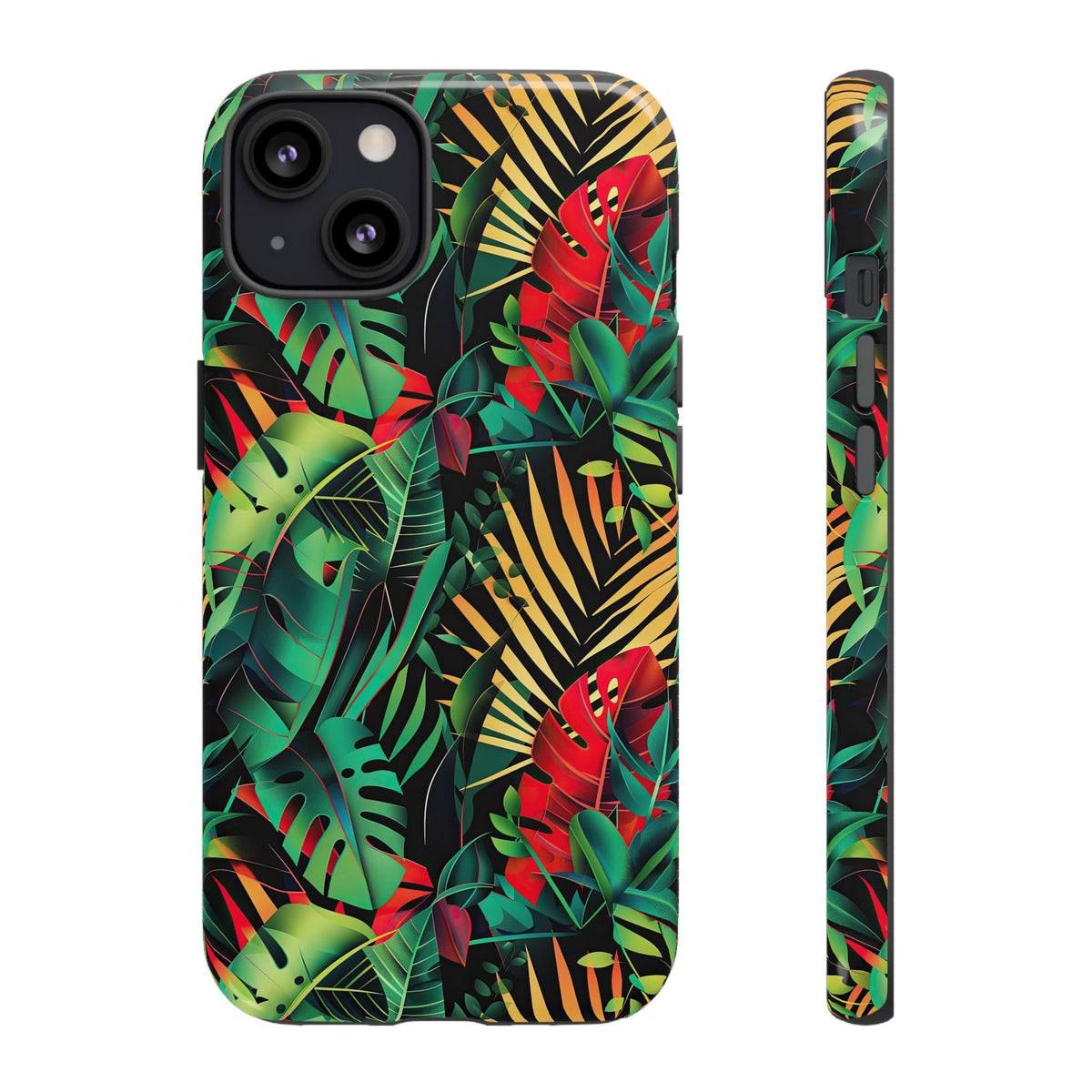 Jungle Collage Phone Case – Vibrant & Durable Nature-Inspired Protection