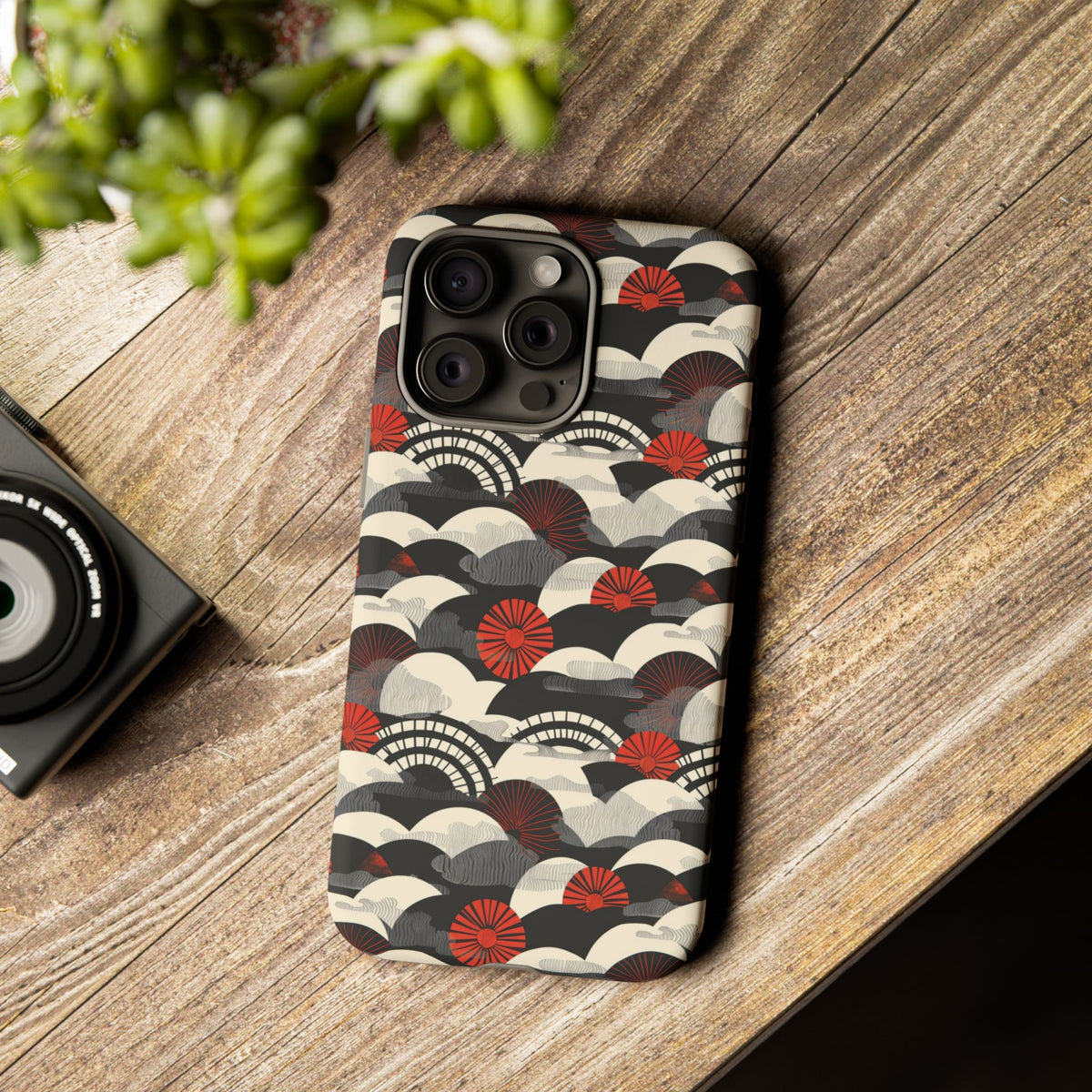 Japanese Pattern Phone Case – Elegant & Timeless Design for Your Phone 151