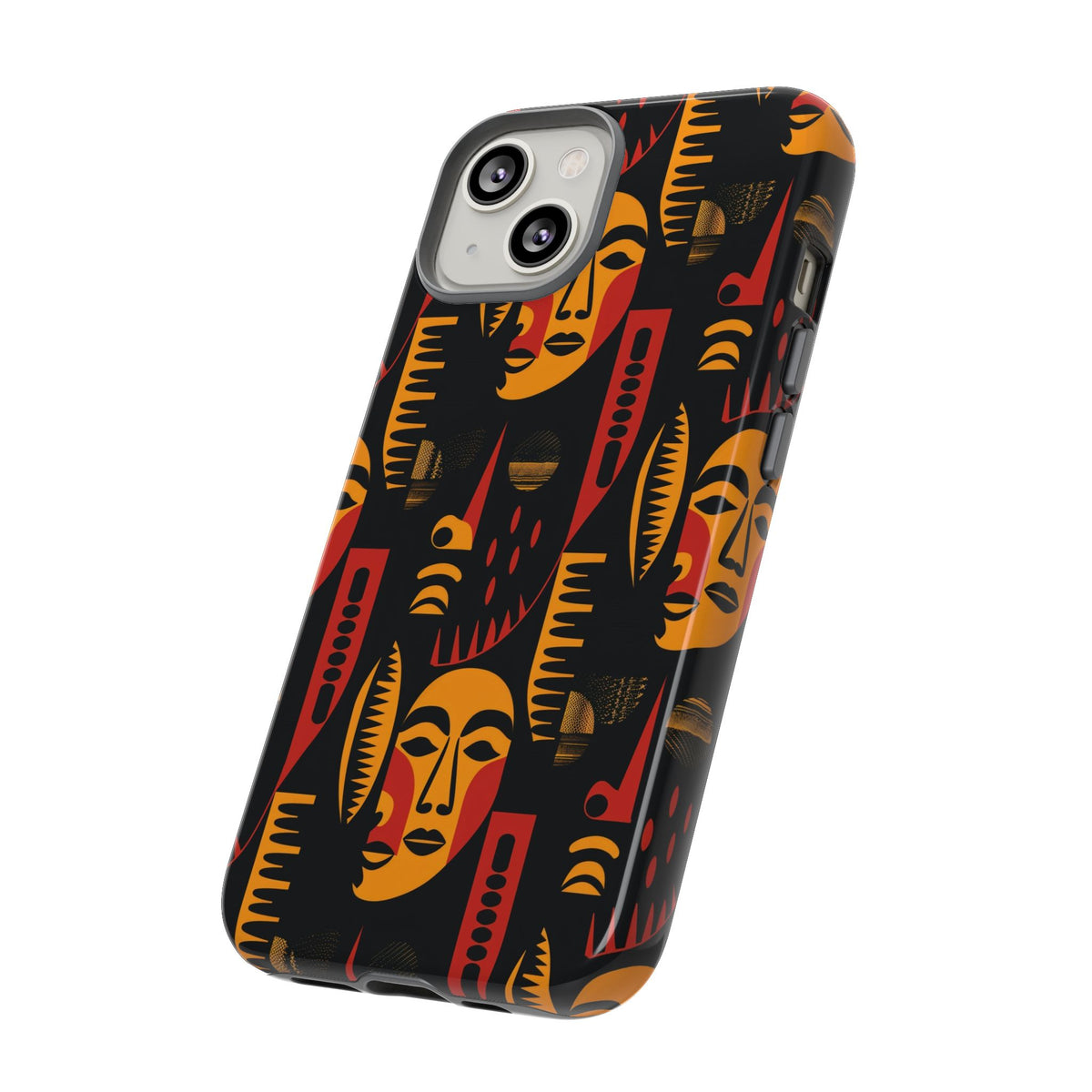 Stylish African Pattern Phone Case – Unique and Vibrant Protection 203