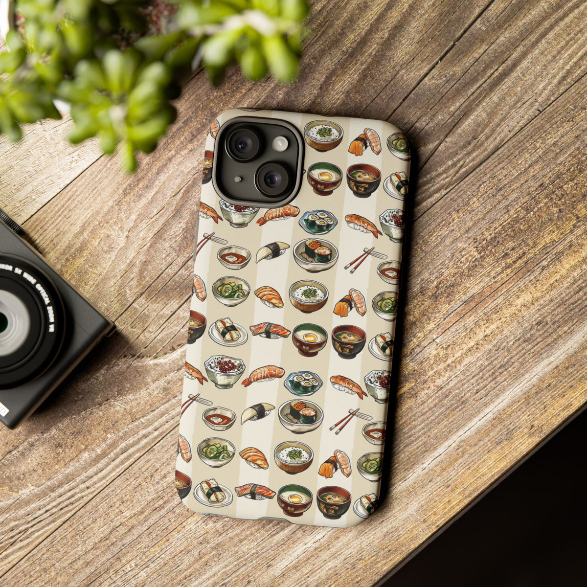 Japanese Pattern Phone Case – Elegant & Timeless Design for Your Phone 038