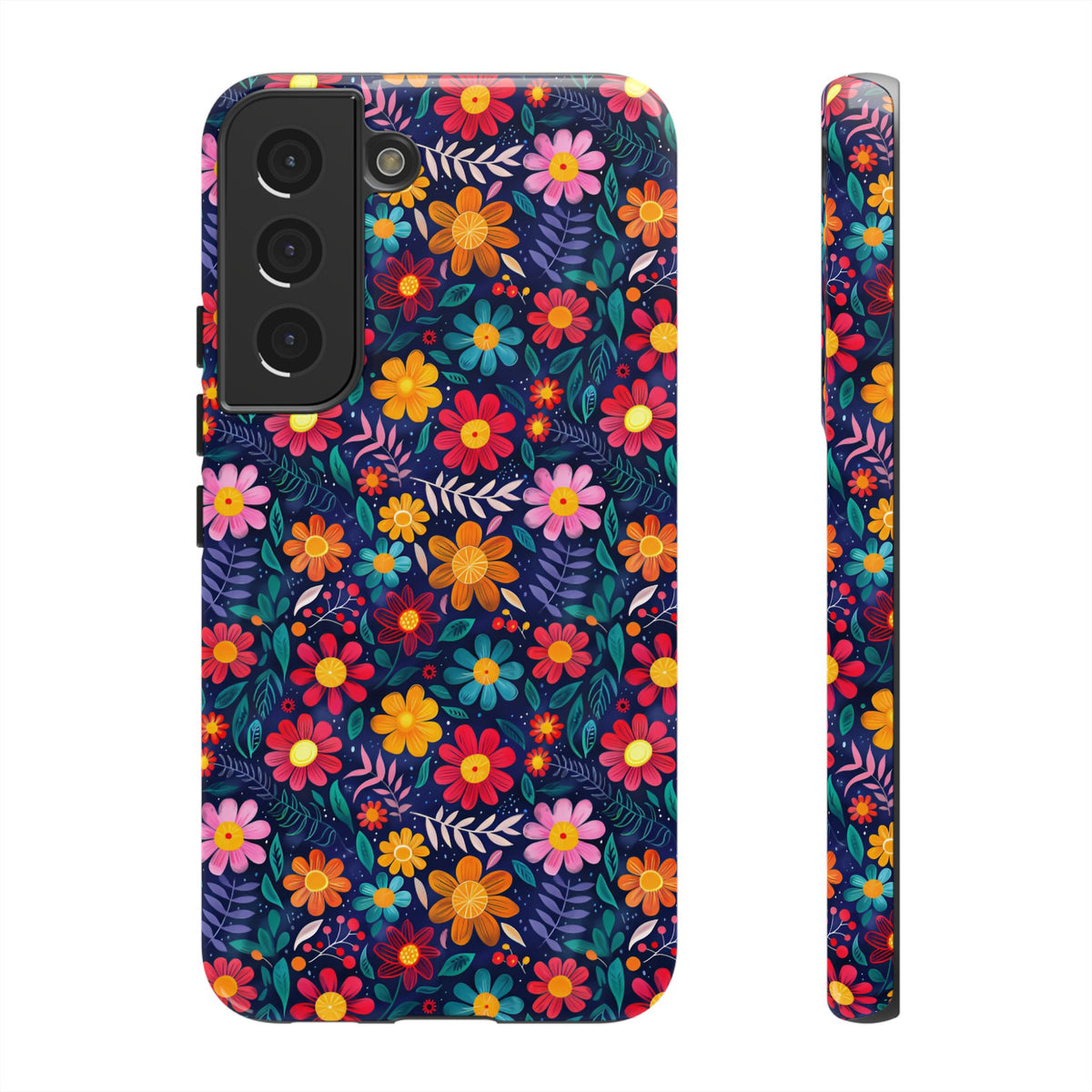 Frida Kahlo's Flower Phone Case – Artistic Elegance for Your Phone 4