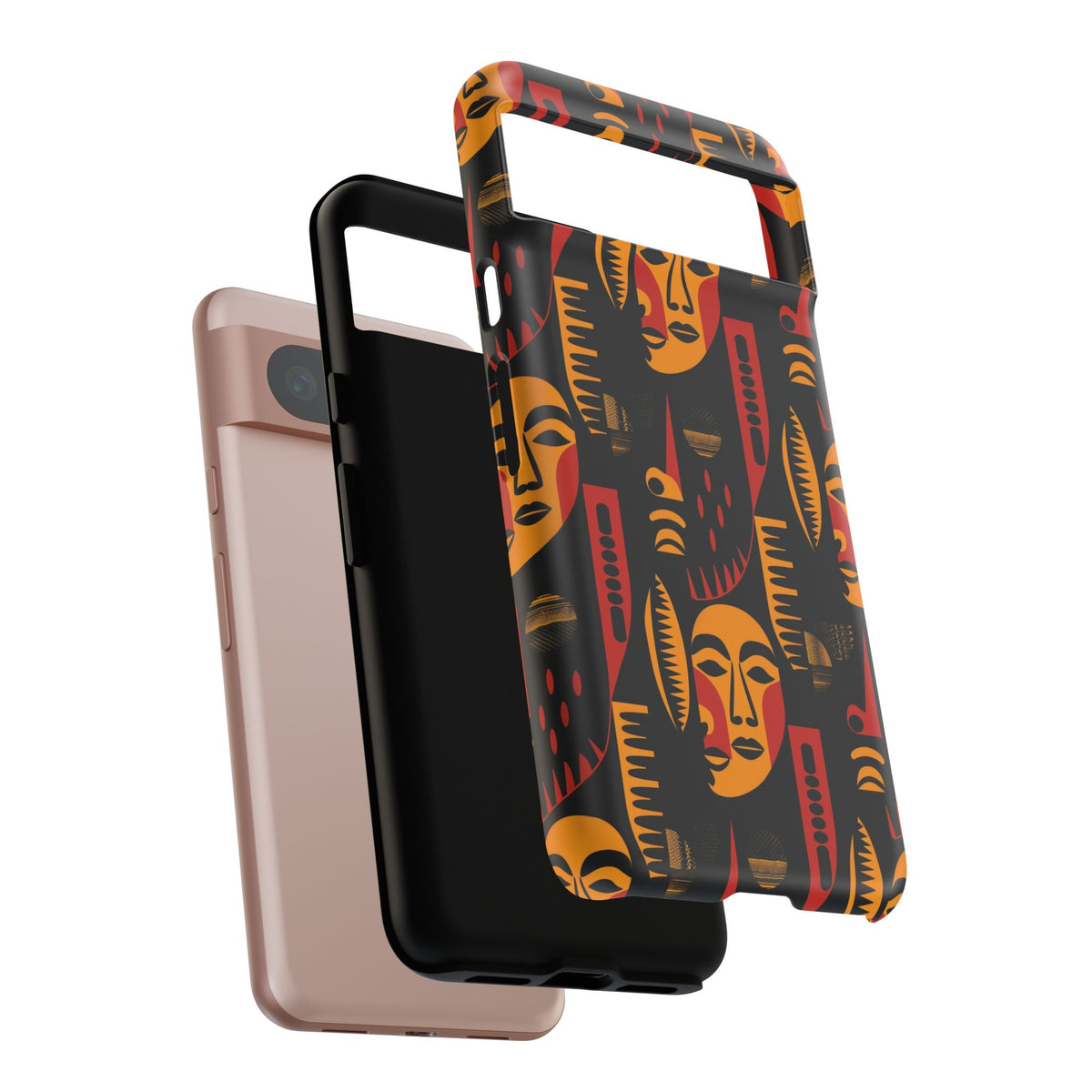 Stylish African Pattern Phone Case – Unique and Vibrant Protection 203