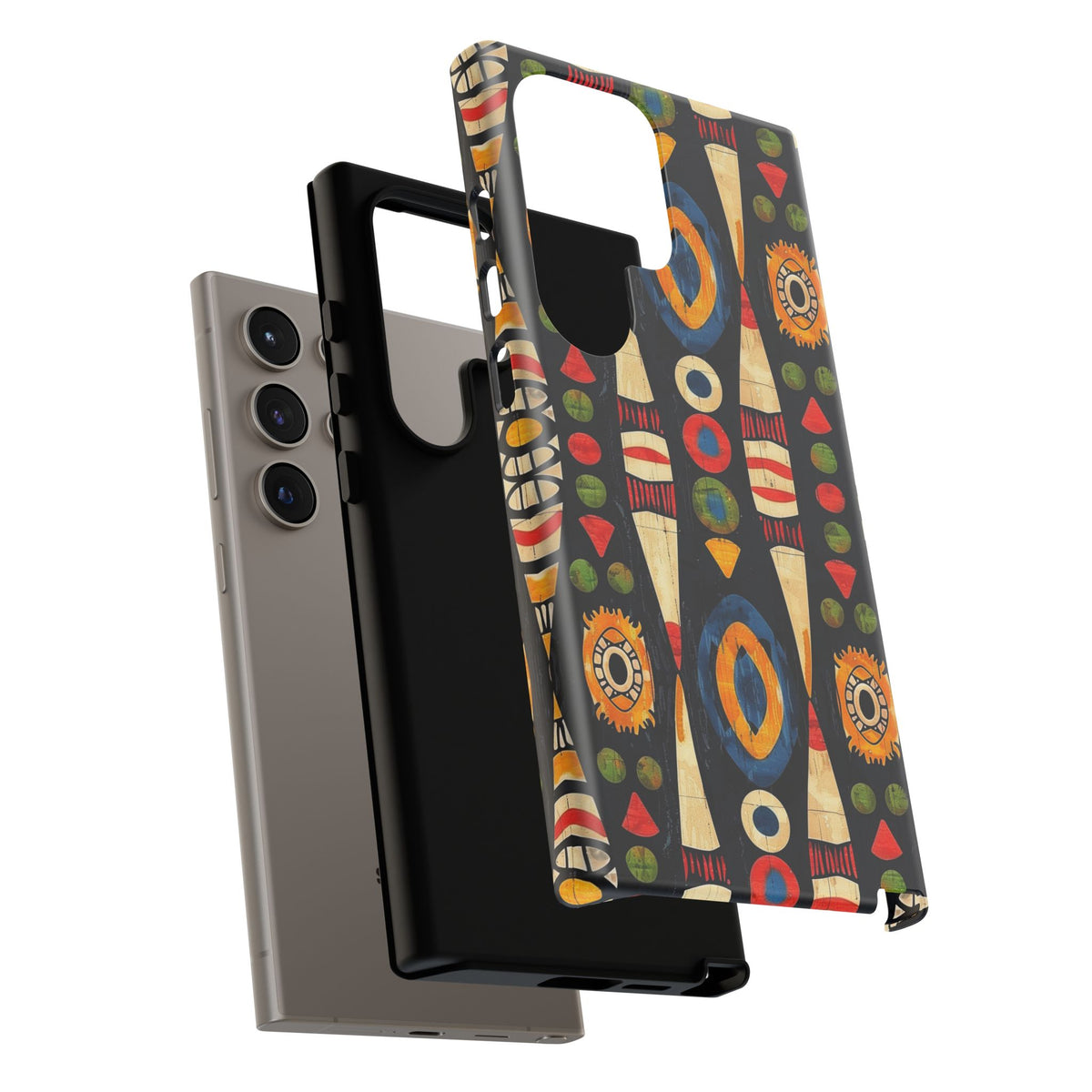 Stylish African Pattern Phone Case – Unique and Vibrant Protection 165