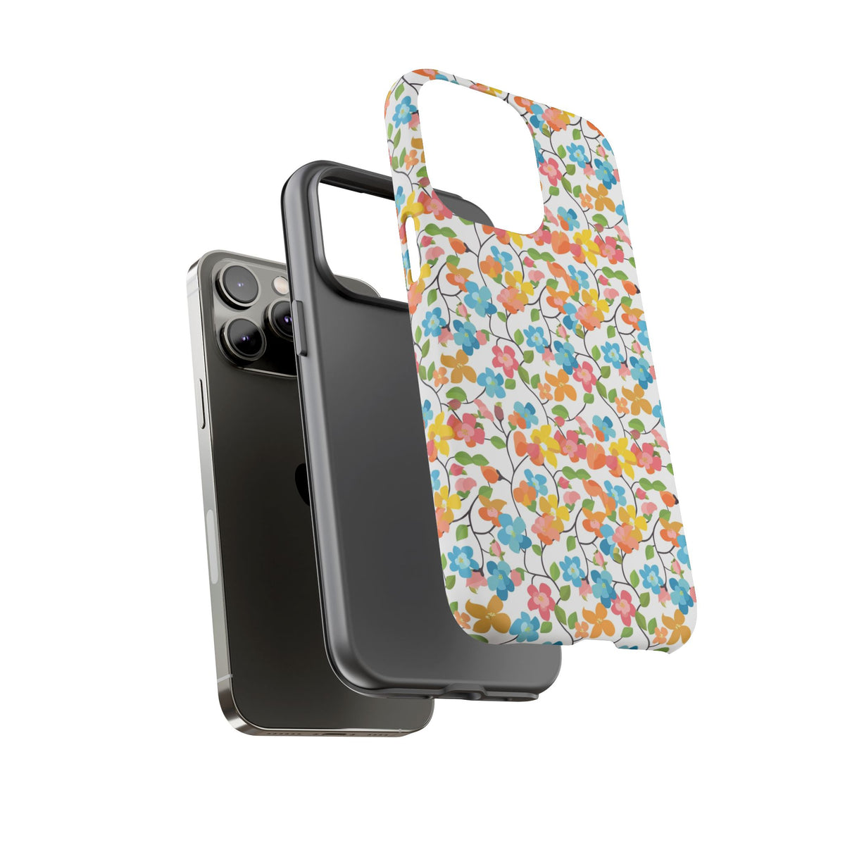 Spring Pattern Phone Case – Fresh & Vibrant Design for Your Phone 407