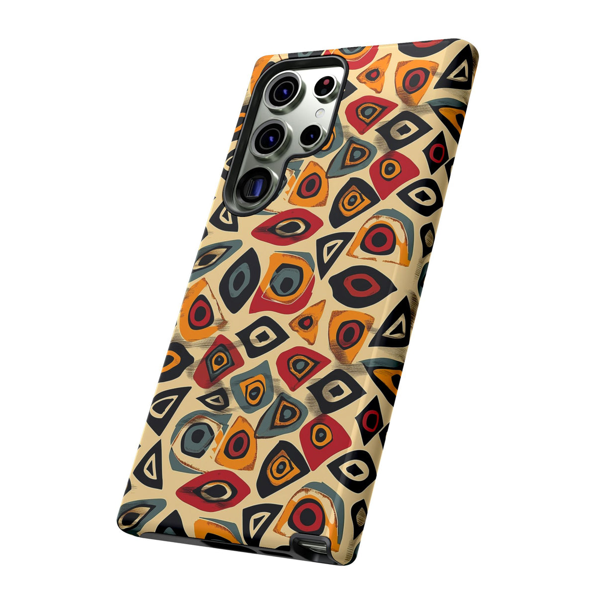 Stylish African Pattern Phone Case – Unique and Vibrant Protection 167