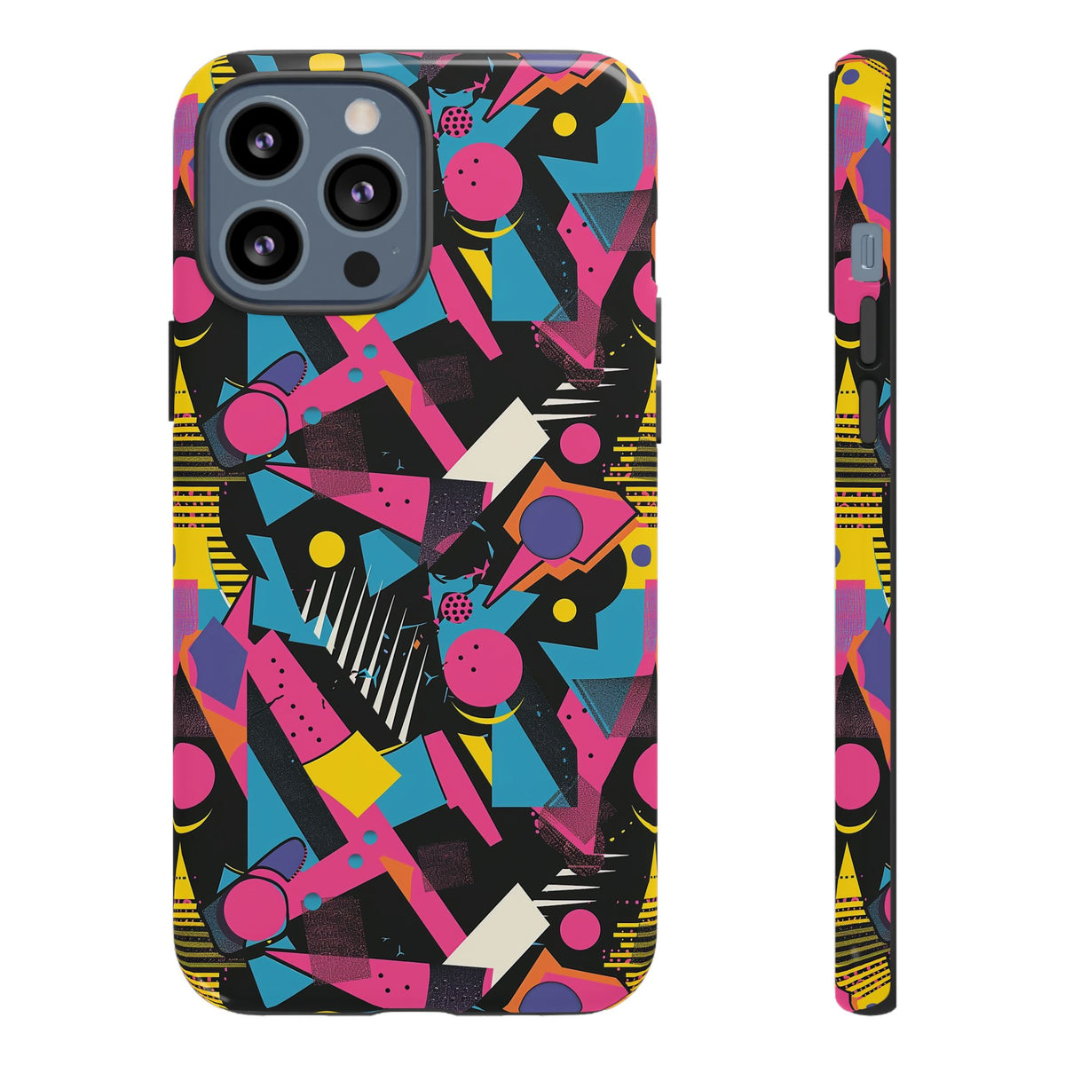 Retro 80s Seamless Phone Case – Vintage Style Meets Modern Protection 077