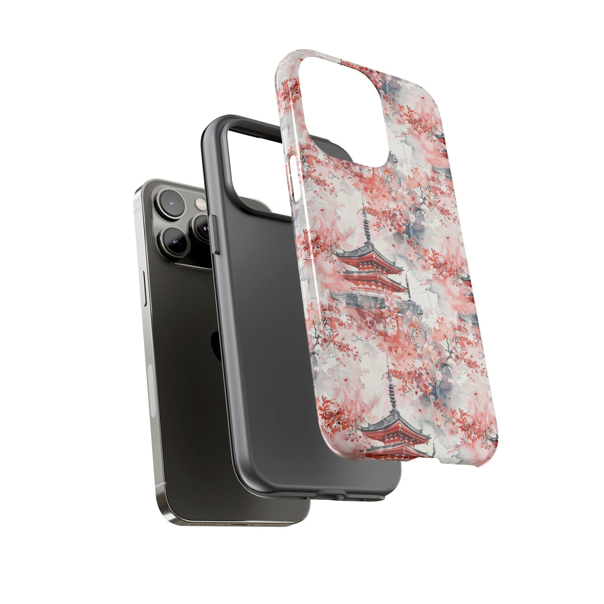 Japanese Pattern Phone Case – Elegant & Timeless Design for Your Phone 117