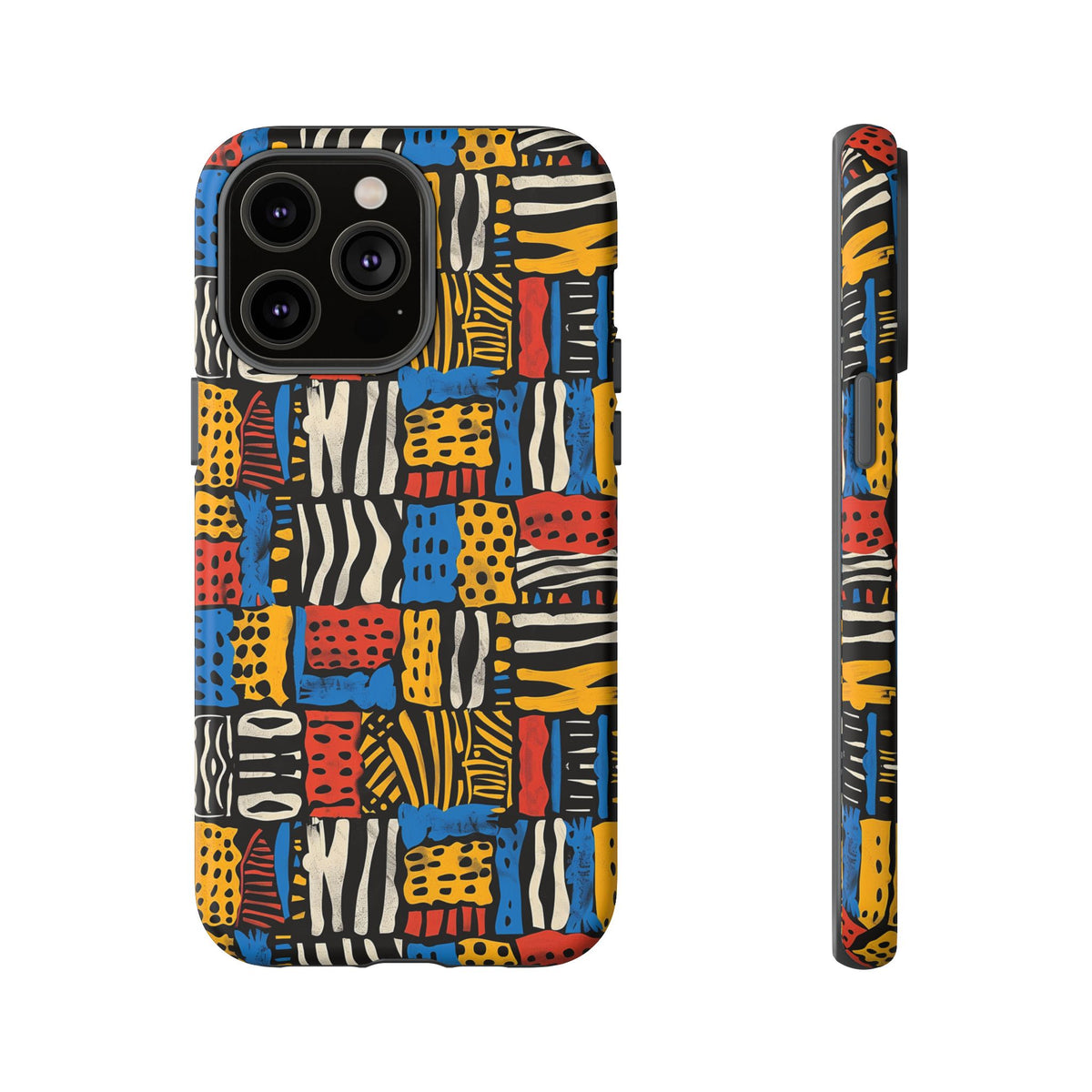 Stylish African Pattern Phone Case – Unique and Vibrant Protection 179