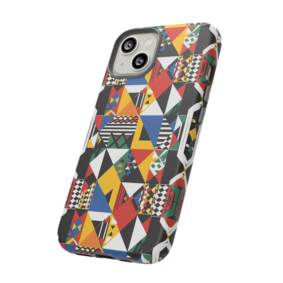 Stylish African Pattern Phone Case – Unique and Vibrant Protection 182