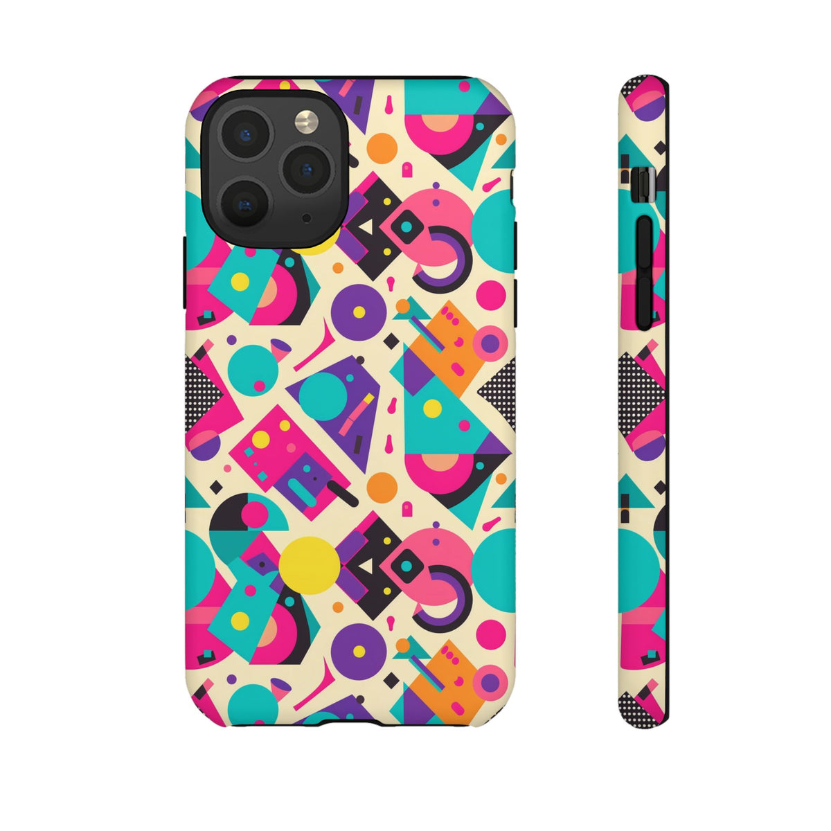 Retro 80s Seamless Phone Case – Vintage Style Meets Modern Protection 199