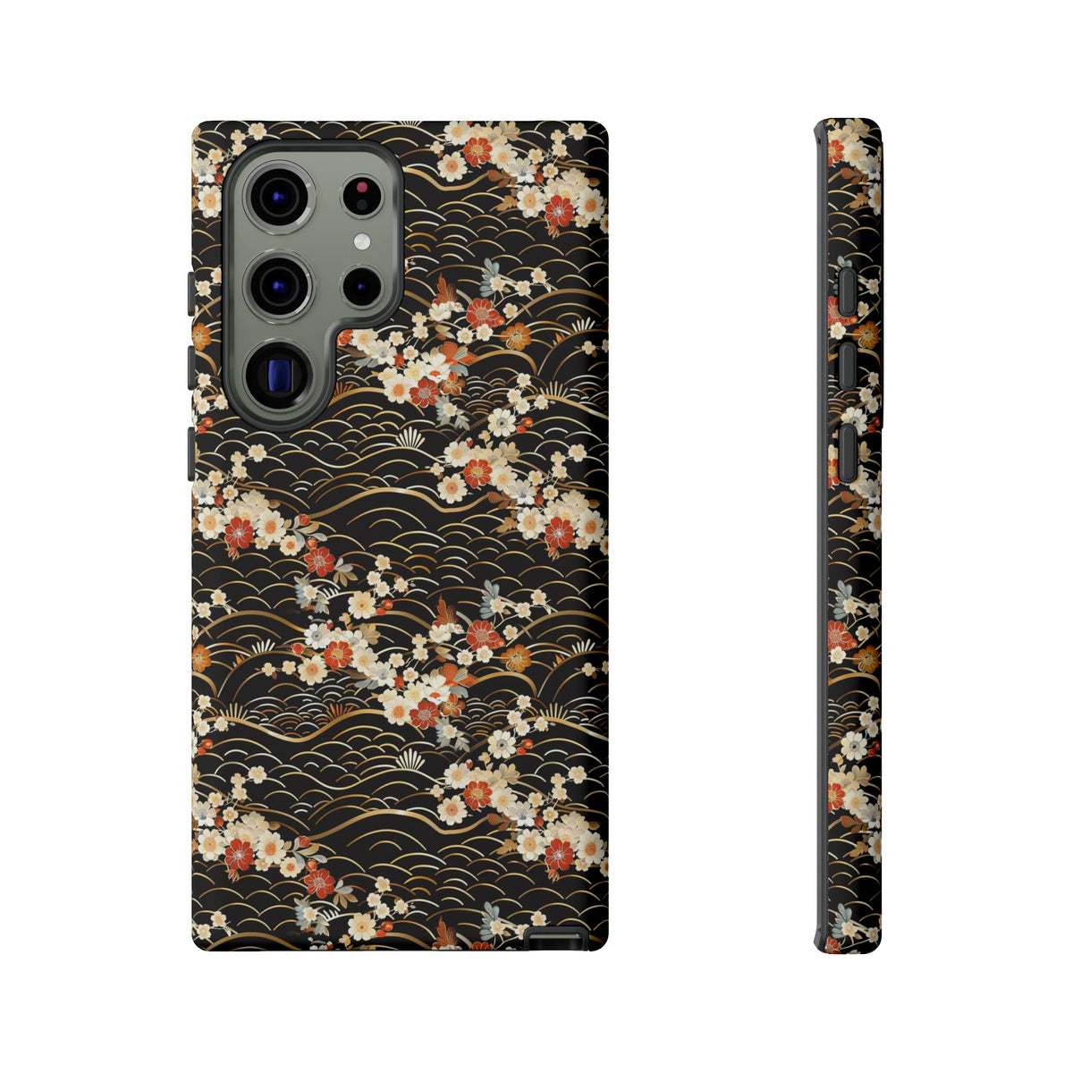 Japanese Pattern Phone Case – Elegant & Timeless Design for Your Phone 097