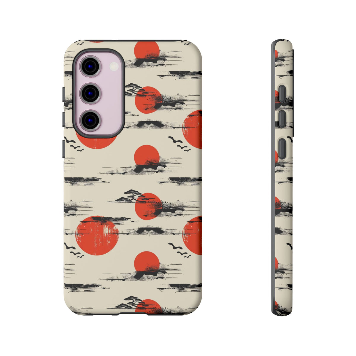 Japanese Pattern Phone Case – Elegant & Timeless Design for Your Phone 077