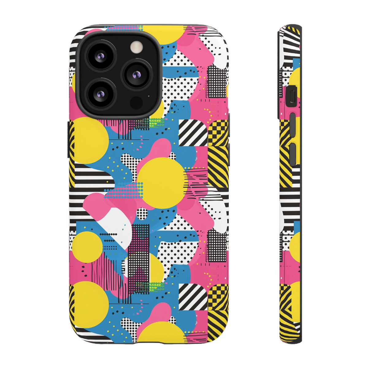 Retro 80s Seamless Phone Case – Vintage Style Meets Modern Protection 110